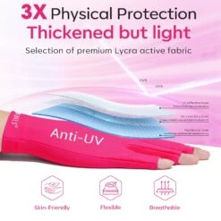 Barbi Anti-UV Light Glove For Nails Salon Professional UPF 99+【US ONLY】 -Mary Jully Nail Shop 02 355cd244 c80d 4077 8665 691ced0f8a18