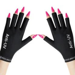 Black Anti-UV Light Glove For Nails Salon Professional UPF 99+ -Mary Jully Nail Shop 03 c6e05f0a 69c5 4b1c 953f b6ac8471a592