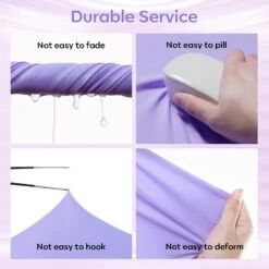 Purple Anti-UV Light Glove For Nails Salon Professional UPF 99+ -Mary Jully Nail Shop 06 2