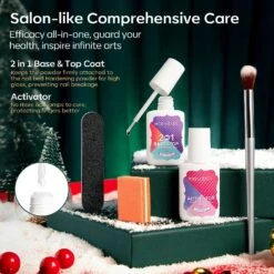 Christmas Song - 10Pcs Dipping Powder All-In-One Kit 17 Christmas Song - 10Pcs Dipping Powder All-In-One Kit -Mary Jully Nail Shop 06