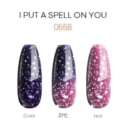 I Put A Spell On You - Modelones Gel Nail Polish Thermal Inspire Gel 15ml -Mary Jully Nail Shop 0658