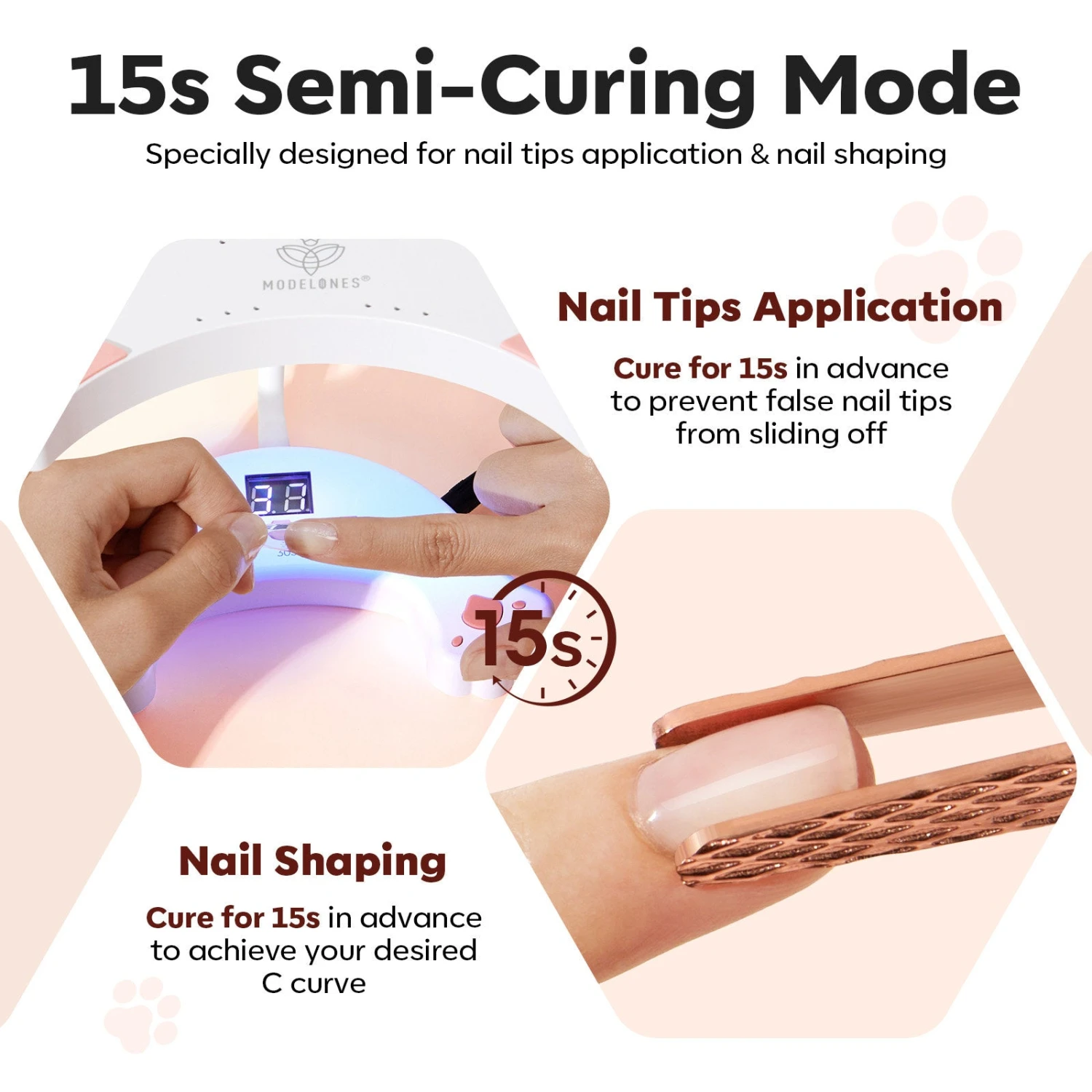 48W UV Gooseneck LED Nail Lamp With Glove 9 48W UV Gooseneck LED Nail Lamp With Glove - Image 8