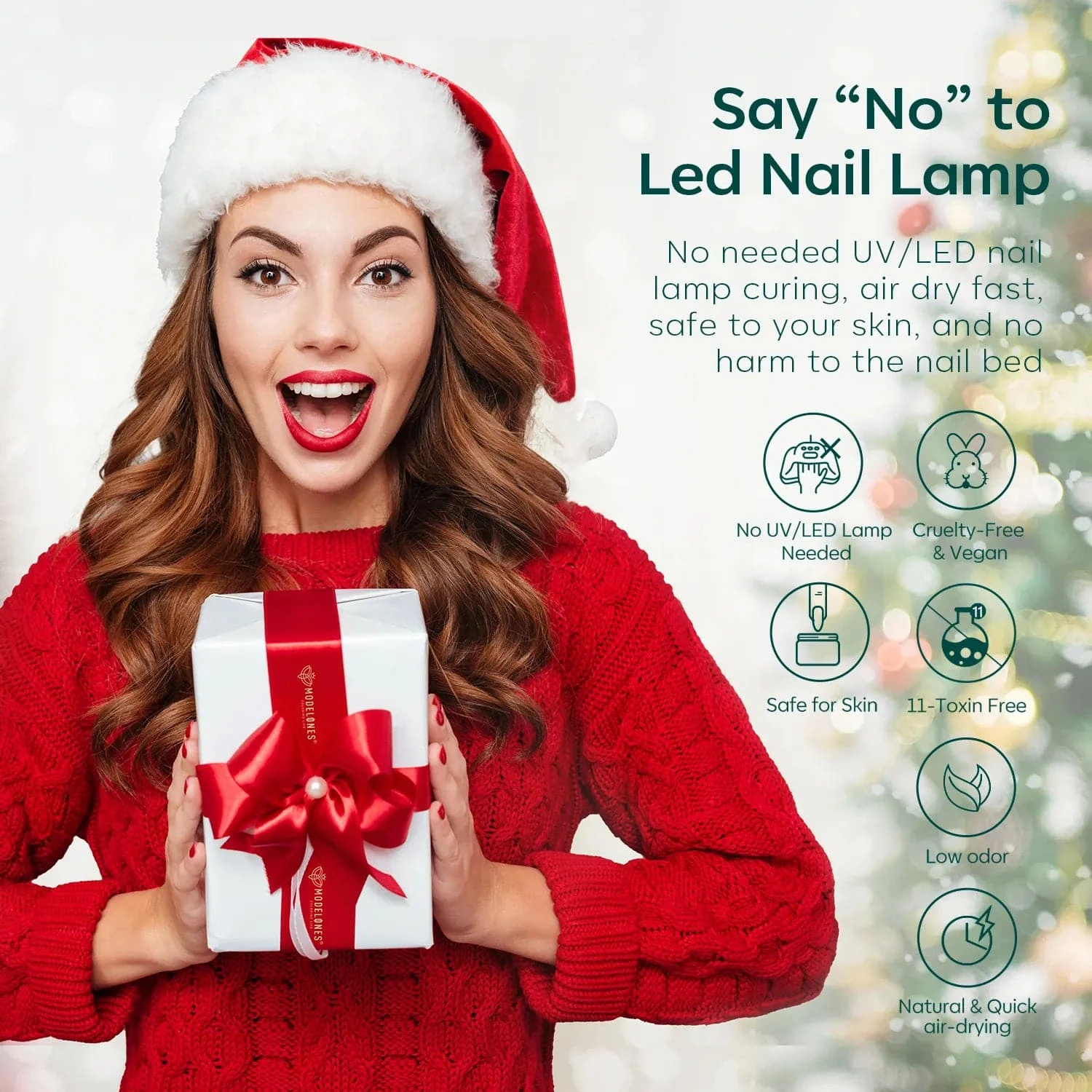 Christmas Song - 10Pcs Dipping Powder All-In-One Kit 9 Christmas Song - 10Pcs Dipping Powder All-In-One Kit - Image 8