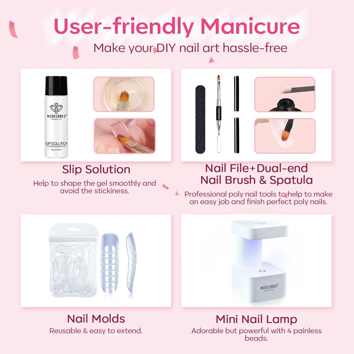 16Pcs Gel Nail Polish & Color Cube All-in-One Starter Kit 12 16Pcs Gel Nail Polish & Color Cube All-in-One Starter Kit - Image 10