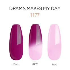 Drama Makes My Day - Modelones Gel Nail Polish Thermal Inspire Gel 15ml -Mary Jully Nail Shop 1177