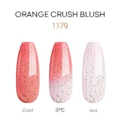 Orange Crush Blush - Modelones Gel Nail Polish Thermal Inspire Gel 15ml 12 Orange Crush Blush - Modelones Gel Nail Polish Thermal Inspire Gel 15ml -Mary Jully Nail Shop 1179