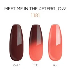 Meet Me In The Afterglow - Modelones Gel Nail Polish Thermal Inspire Gel 15ml 12 Meet Me In The Afterglow - Modelones Gel Nail Polish Thermal Inspire Gel 15ml -Mary Jully Nail Shop 1181