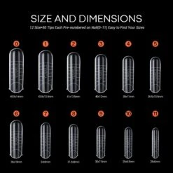 Mary Jully Nail Shop -Mary Jully Nail Shop 120pcs extension nail molds dual forms 267774