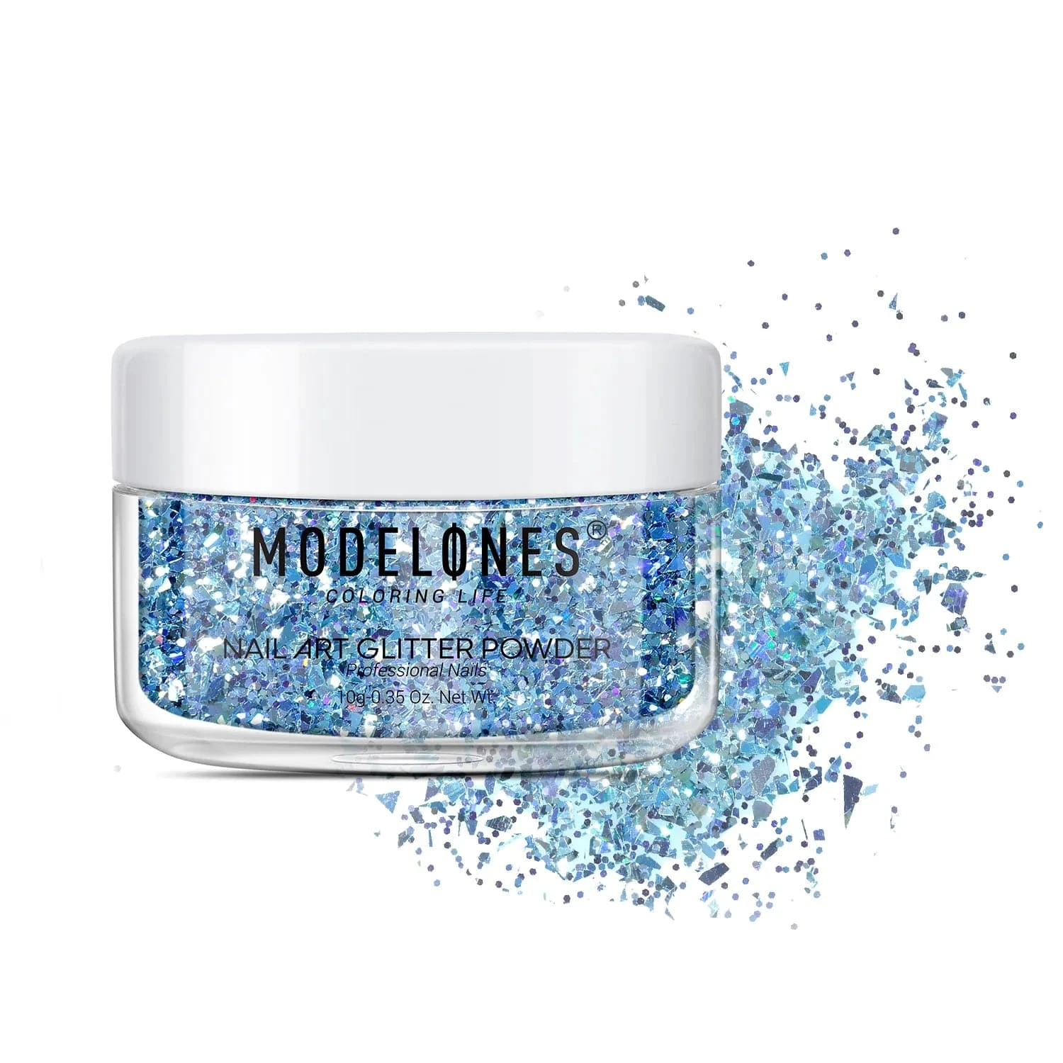 Ocean Eyes - Nail Art Glitter 3 Ocean Eyes - Nail Art Glitter