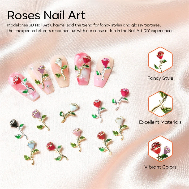 Fragrant Roses - 5 Colors Poly Nail Gel Kit - Gift For Mother's Day【Free Nail Art Gloves】 6 Fragrant Roses - 5 Colors Poly Nail Gel Kit - Gift For Mother's Day【Free Nail Art Gloves】 - Image 4