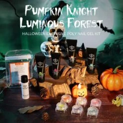 Pumpkin Knight & Luminous Forest - 4 Colors Poly Nail Gel Kit -Mary Jully Nail Shop 1 64cb05bb edc4 4ff0 9a61 4ea12df3ba92