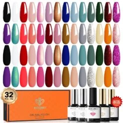 Party Queen - 33Pcs 28 Colors Gel Nail Polish Kit 【US/EU ONLY】
