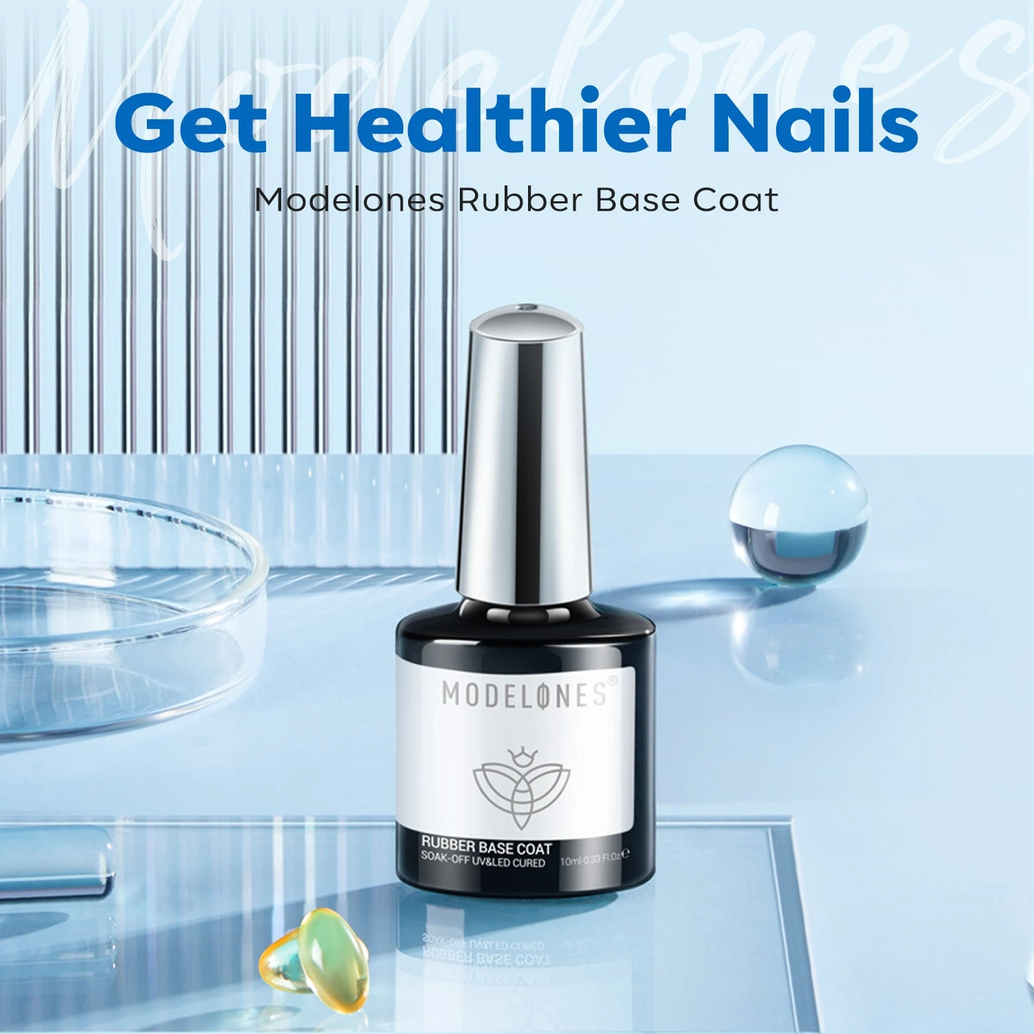 Rubber Gel Base Coat 10ml 4 Rubber Gel Base Coat 10ml - Image 2