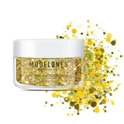 Crazy In Gold - Nail Art Glitter