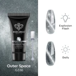 Outer Space - Cat Eye Poly Nail Gel (15g)