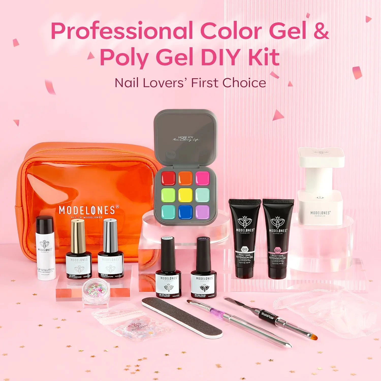 16Pcs Gel Nail Polish & Color Cube All-in-One Starter Kit 4 16Pcs Gel Nail Polish & Color Cube All-in-One Starter Kit - Image 2