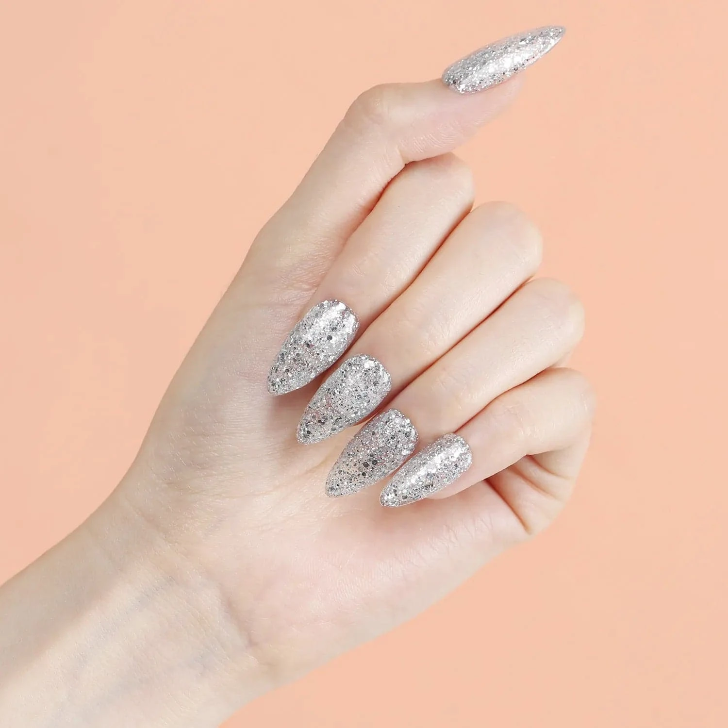 200Pcs Clear Almond Full Cover Nail Tips 6 200Pcs Clear Almond Full Cover Nail Tips - Image 5