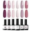Stay Ture - 6 Shades Gel Nail Polish Set 1 Stay Ture - 6 Shades Gel Nail Polish Set -Mary Jully Nail Shop 206