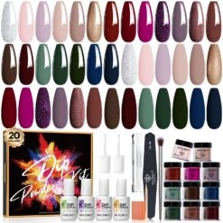 Making Waves - 32Pcs 20Colors Dipping Powder All-In-One Kit【US ONLY】 17 Making Waves - 32Pcs 20Colors Dipping Powder All-In-One Kit【US ONLY】 -Mary Jully Nail Shop 219A