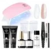 Sun Bath - 2 Colors Poly Nail Gel Kit 1 Sun Bath - 2 Colors Poly Nail Gel Kit -Mary Jully Nail Shop 2PCSPG03