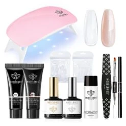 Sun Bath - 2 Colors Poly Nail Gel Kit