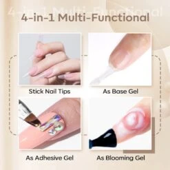 4-In-1 Multi-Functional Nail Glue Gel For Tips 15ml -Mary Jully Nail Shop 2 01fda2f6 c9a5 4bd8 9130 5318096f8fa6