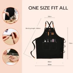 Cotton Canvas Adjustable Aprons With Large Pockets 8 Cotton Canvas Adjustable Aprons With Large Pockets -Mary Jully Nail Shop 2 0378bc21 35cb 4898 9721 8cc87b7ebfd7