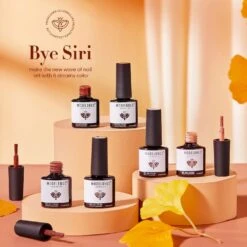 Bye Siri- 6 Shades Gel Nail Polish Set 10 Bye Siri- 6 Shades Gel Nail Polish Set -Mary Jully Nail Shop 2 353d788c fef4 48a3 9089 04248ae6de22