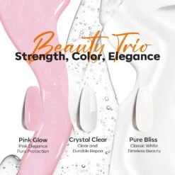 Nail Ridge Filling Strengthener 2 In 1 -Mary Jully Nail Shop 2 48227205087532