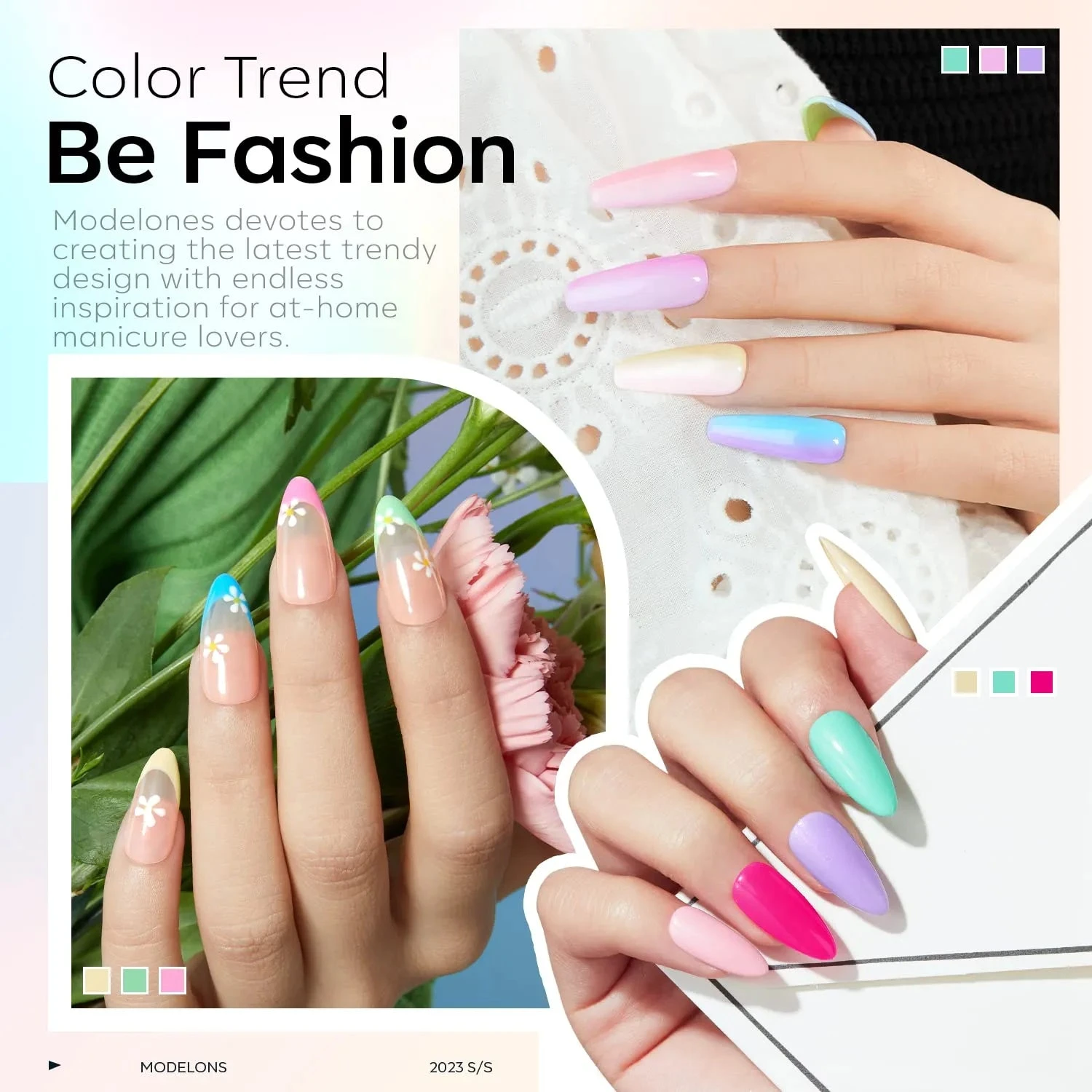 Dreamy Castle - 24Pcs 20Colors Gel Nail Polish Kit 【US ONLY】 4 Dreamy Castle - 24Pcs 20Colors Gel Nail Polish Kit 【US ONLY】 - Image 2