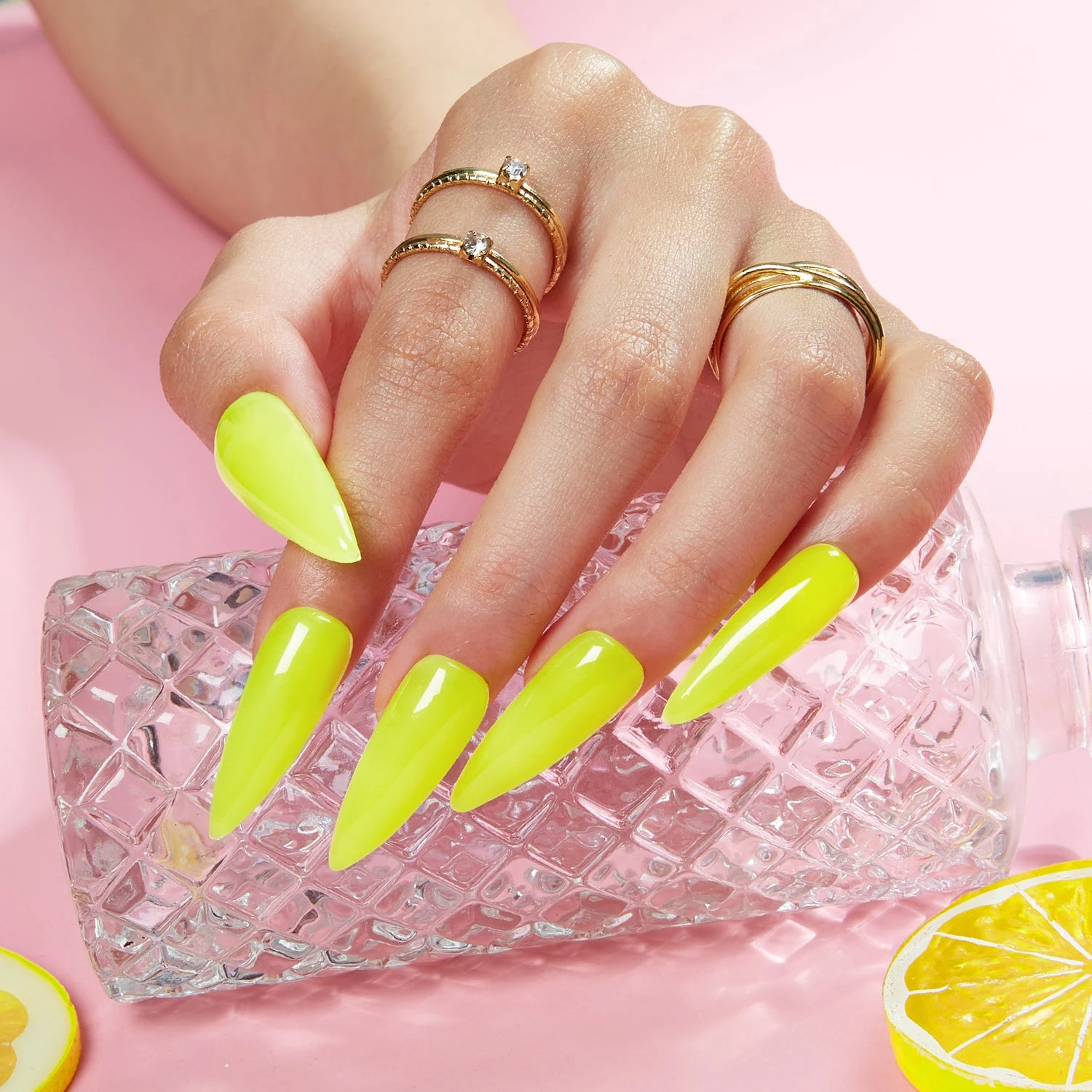 Lemon Lush - Poly Nail Gel (15g) 4 Lemon Lush - Poly Nail Gel (15g) - Image 2