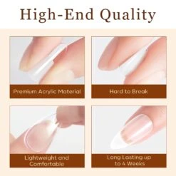 500Pcs Semi-Frosted Almond Full Cover Nail Tips 13 500Pcs Semi-Frosted Almond Full Cover Nail Tips -Mary Jully Nail Shop 2 8bf4769a 97e4 4d54 949c 97537e98c56d