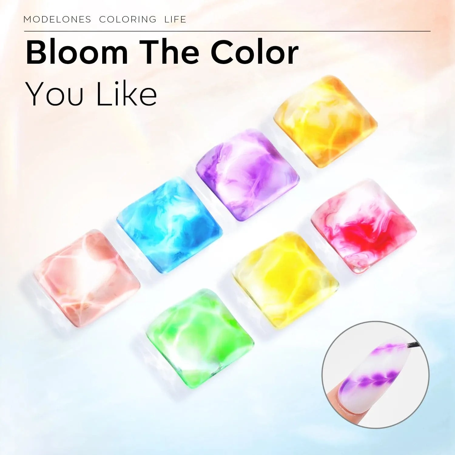 Unleash Magic - Single Blooming Gel Nail Polish 15ml 4 Unleash Magic - Single Blooming Gel Nail Polish 15ml - Image 2