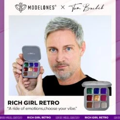 Rich Girl Retro - 9 Shades Solid Cream Gel Polish Color Cube Kit With Nail Rhinestones -Mary Jully Nail Shop 2 f3bfe687 47b3 4112 9285 198ae55d6c37