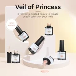 Veil Of Princess - 6 Shades Gel Nail Polish Set 11 Veil Of Princess - 6 Shades Gel Nail Polish Set -Mary Jully Nail Shop 2 f8bec1d4 475e 4138 8582 21bb52e9500f