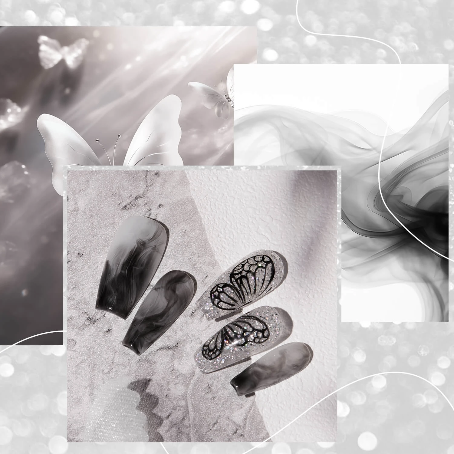 Radiant Silver - Poly Nail Gel (15g) 5 Radiant Silver - Poly Nail Gel (15g) - Image 3