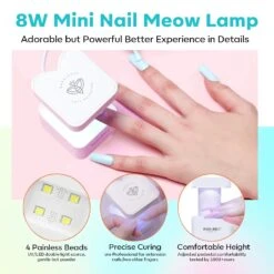 11Pcs Gel Nail Polish & Color Cube All-in-One Starter Kit 12 11Pcs Gel Nail Polish & Color Cube All-in-One Starter Kit -Mary Jully Nail Shop 3 1