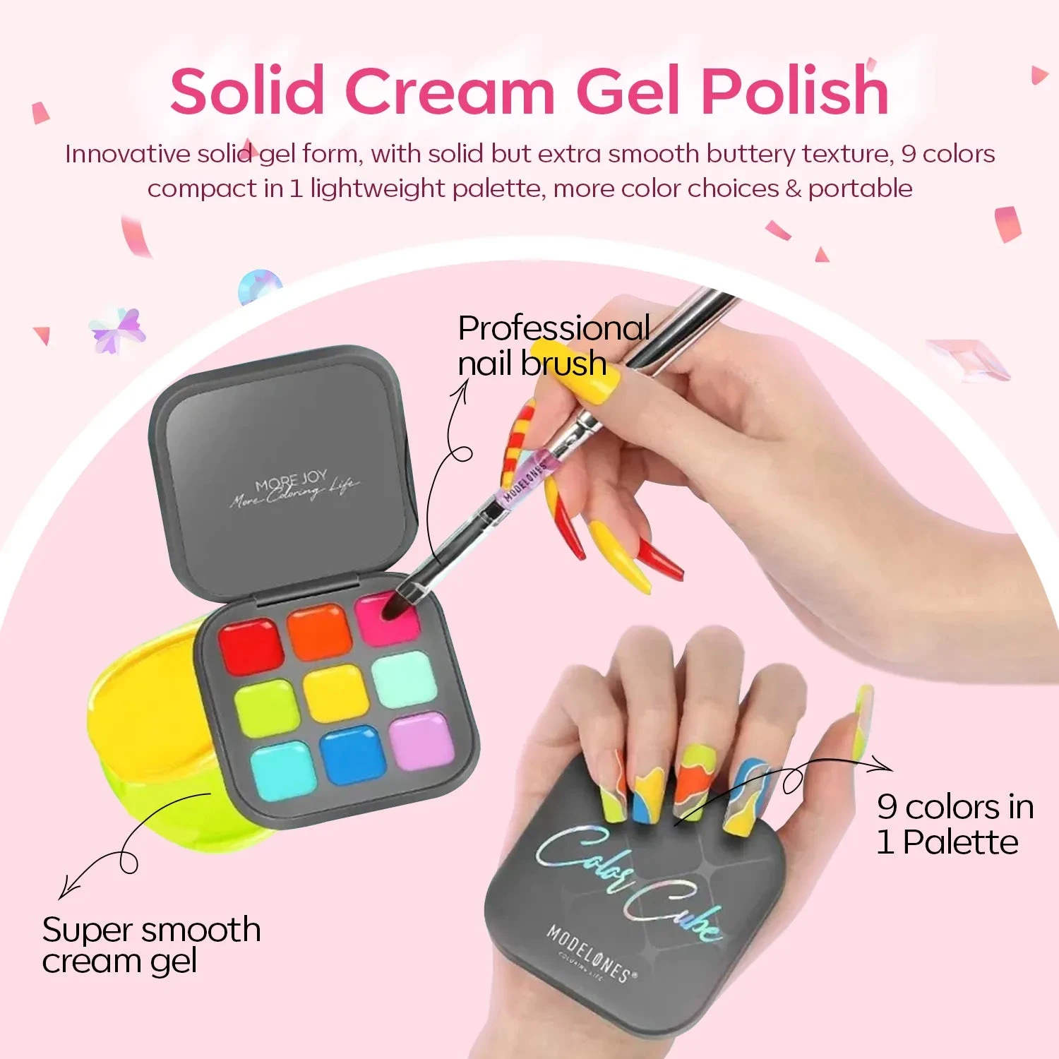 16Pcs Gel Nail Polish & Color Cube All-in-One Starter Kit 5 16Pcs Gel Nail Polish & Color Cube All-in-One Starter Kit - Image 3