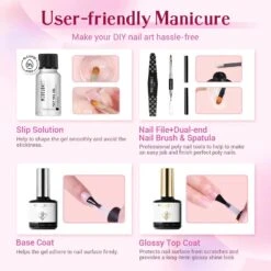 Timeless Charm - 2 Colors Poly Nail Gel Kit -Mary Jully Nail Shop 3 27360e0d 8fc0 4fce af40 0d06680cf8bf