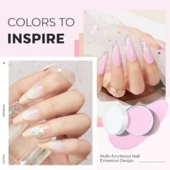 Jelly Nude - 6Pcs Acrylic Powder Set (0.35 Oz) -Mary Jully Nail Shop 3 70f5bd16 6158 4770 a05c 5d9f1cb2438e