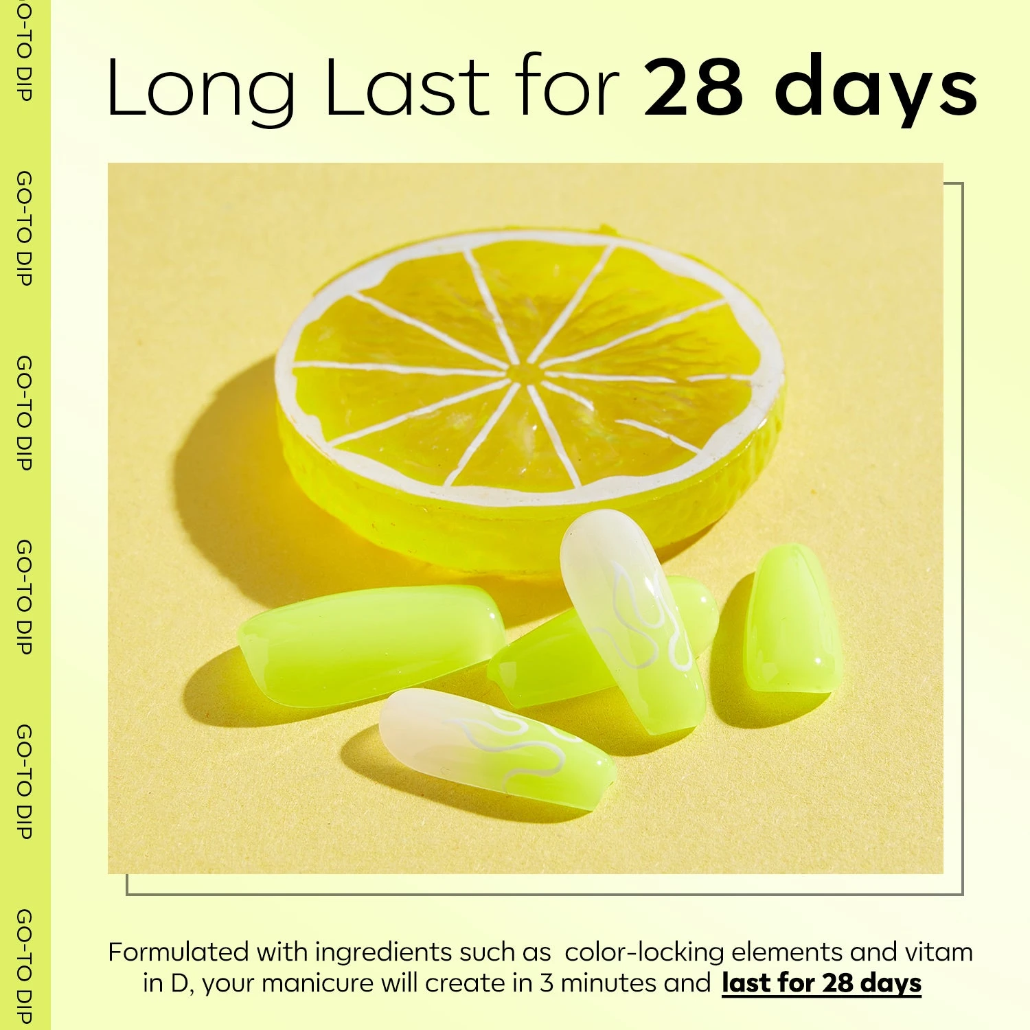 Lemon Lush - Poly Nail Gel (15g) 5 Lemon Lush - Poly Nail Gel (15g) - Image 3