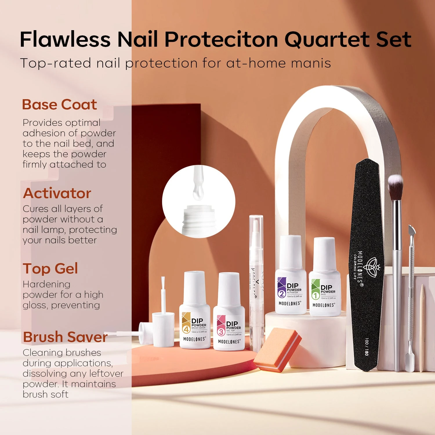 Making Waves - 32Pcs 20Colors Dipping Powder All-In-One Kit【US ONLY】 6 Making Waves - 32Pcs 20Colors Dipping Powder All-In-One Kit【US ONLY】 - Image 4