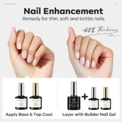 8-In-1 Builder Nail Gel With Top & Base Coat Set 15ml - Clear -Mary Jully Nail Shop 3 894b8c76 fefe 4767 9d1e 6164dbf8d519