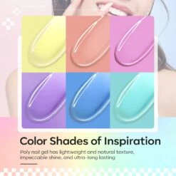 Sweet Tooth - 6 Colors Poly Nail Gel Kit【US ONLY】 -Mary Jully Nail Shop 3 8f07bd01 0997 4a22 a874 425547312377