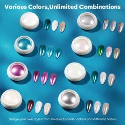 8 Colors Chrome Powder Set - Stardust Island【US/AU/EU/UK ONLY】 -Mary Jully Nail Shop 3 90eee5dc 4485 4805 8d76 932db0798ca2