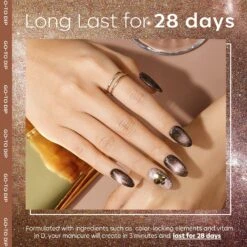 Amber Glitz - Modelones Gel Nail Polish Cat Eye Gel 15ml 9 Amber Glitz - Modelones Gel Nail Polish Cat Eye Gel 15ml -Mary Jully Nail Shop 3 93a9712d a88b 4213 a81a 67ae8e5f1d4b