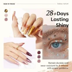 Glitter Waves - 6 Colors Cosmo Party Gel Nail Polish Set -Mary Jully Nail Shop 3 ac3a1bb6 057f 44a5 947a ad614c53a3d3