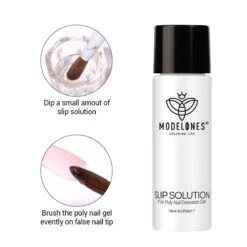 Slip Solution 15ml For Poly Nail Extension Gel -Mary Jully Nail Shop 41290816684216 3 1