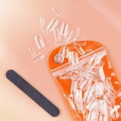 Clear Full Cover Nail Tips Collection 37 Clear Full Cover Nail Tips Collection -Mary Jully Nail Shop 41547841929400 3 866106