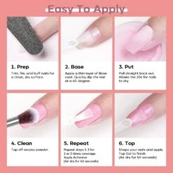 Buy 3 Get 3 Free Single Dipping Powder (0.42 Oz) -Mary Jully Nail Shop 44409323684140 1